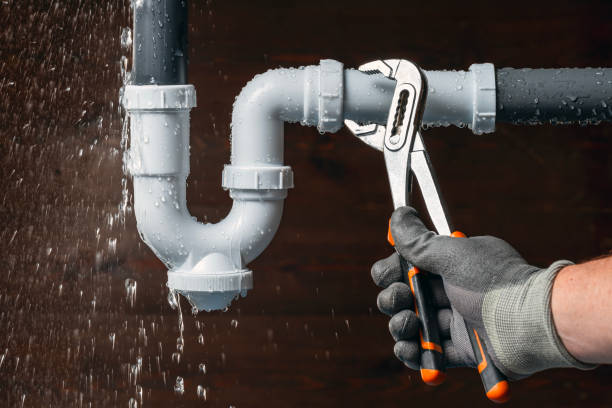Professional Emergency Plumber technician working in Fabens, TX